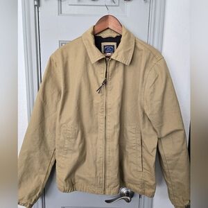 J. Crew Men's Harrington Tan Lightweight Jacket (Size M)